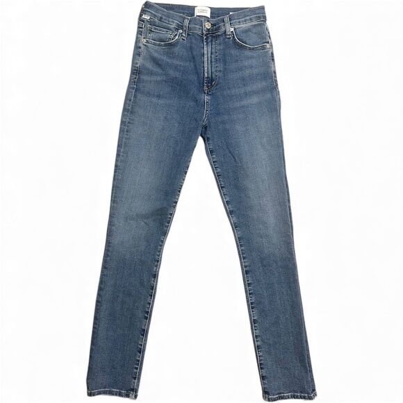 Citizens of Humanity Olivia Seam High Rise Slim Denim Jeans size 26 Aritzia - Picture 2 of 10
